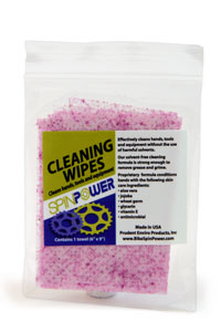 SpinPower Cleaning Wipes